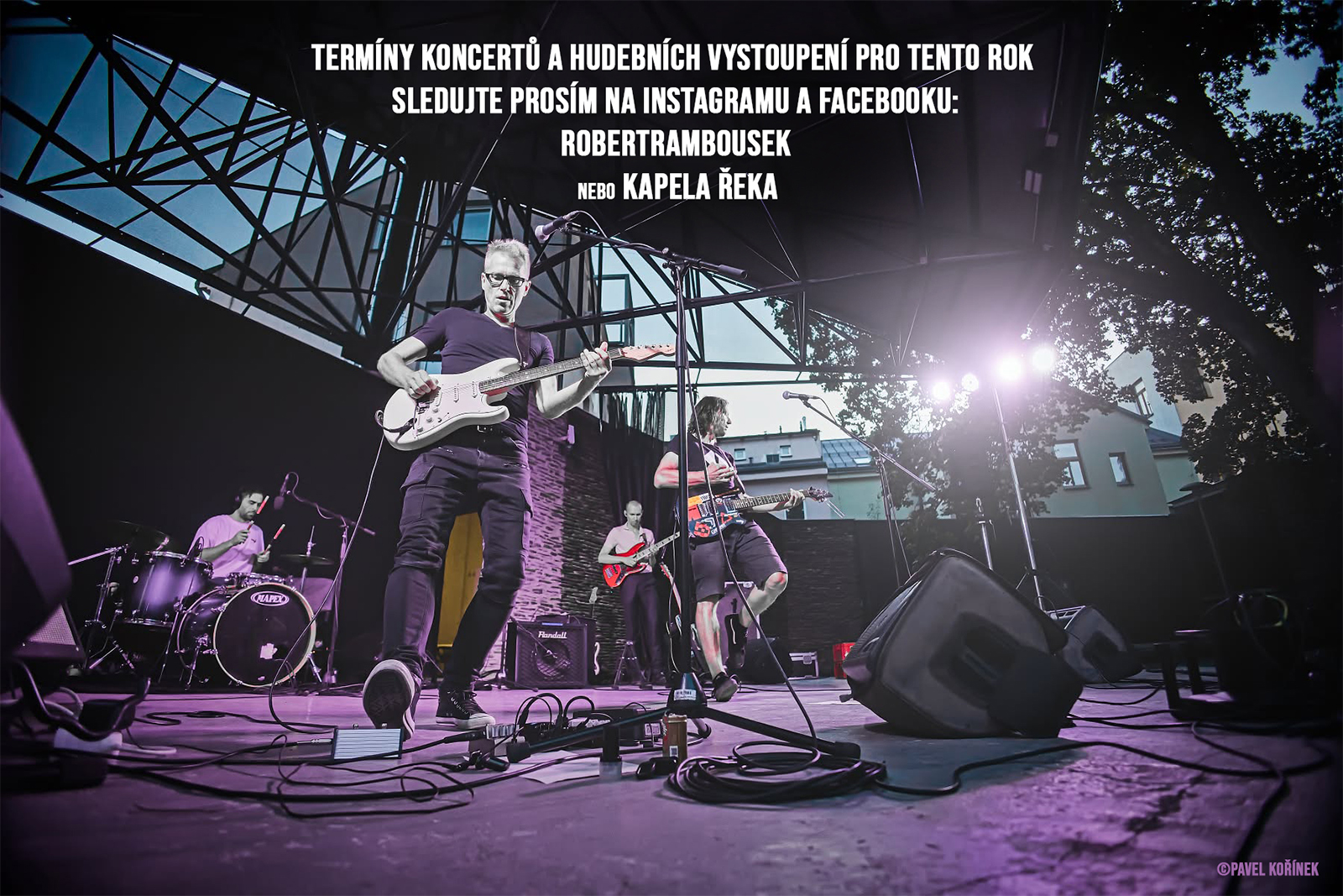 Robert Rambousek fotograf a kytarista